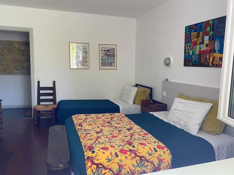 Appartement En Rez De Jardin Ciboure Eksteriør bilde